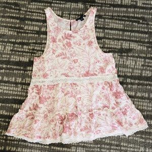 American Eagle Boho Flowy Tank